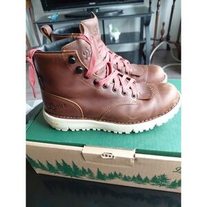 Danner Boots Mens Size 7 Logger 917 Gtx Monk's Leather Ankle Waterproof